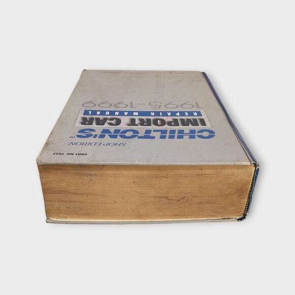 CHILTON'S Shop Edition Import Car Repair Manual 1995-1999 - Picture 5 of 7